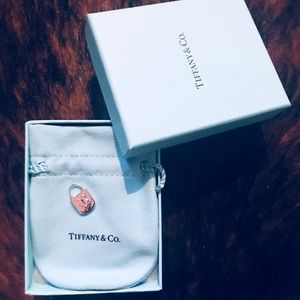 Tiffany &Co. silver hammered vintage lock